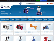 Tablet Screenshot of andrex.com.pl